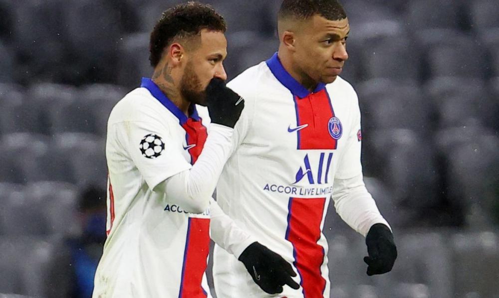 Neymar e Mbappé decidem e PSG derrota Bayern por 3 a 2