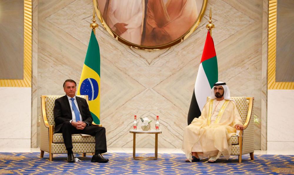 Internacional Presidente se reúne com Emir de Dubai