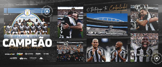 Botafogo vence Brasil de Pelotas e conquista a Série B do Brasileiro por antecipação