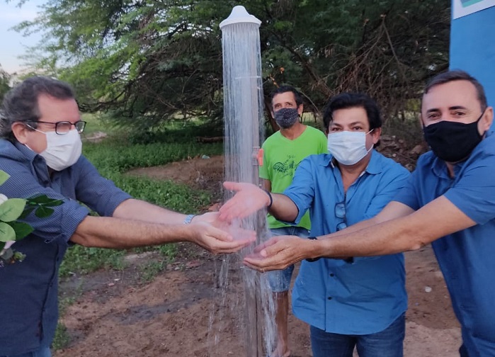 Prefeito Tyrone inaugura Sistema de Abastecimento d’água na Comunidade Rural de Morumbica