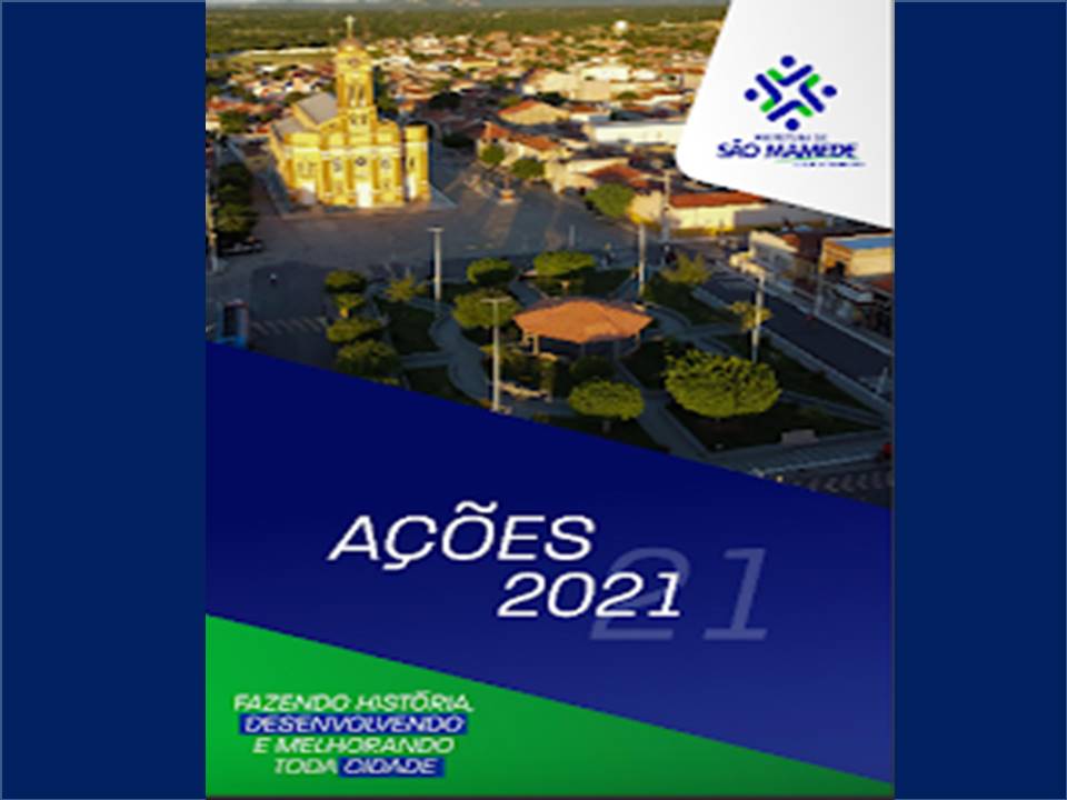 Prefeitura de São Mamede lança mais uma edição da Revista Institucional, ano 2021