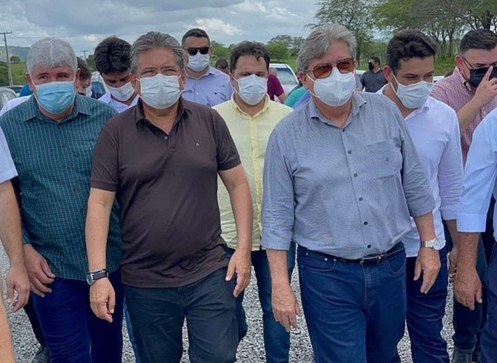 João e Adriano reforçam parceria entre ALPB e Governo do estado