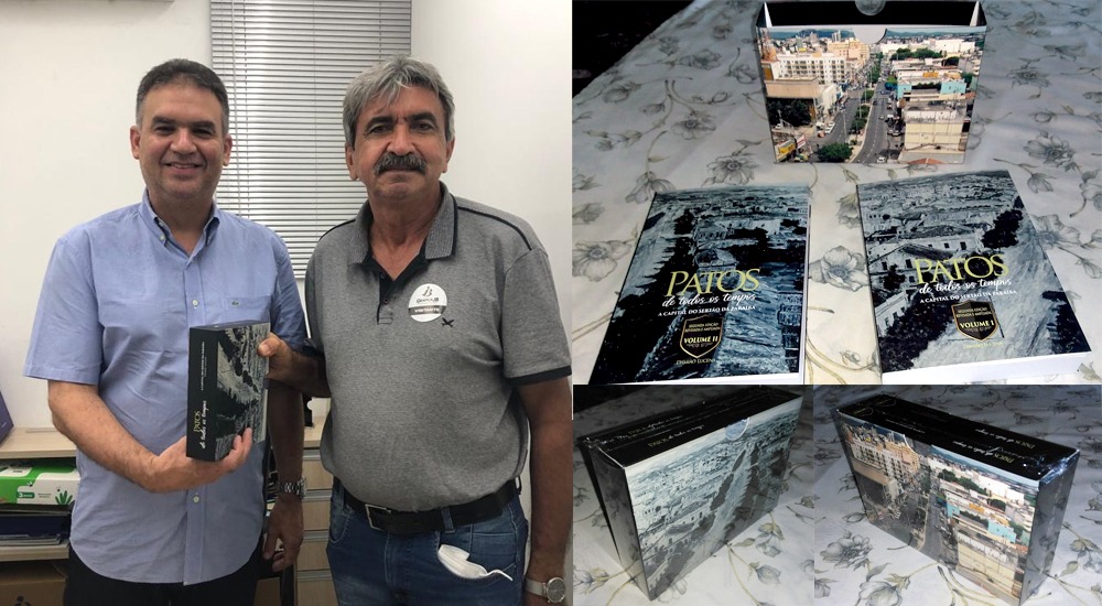 Livro do Jornalista e Historiador Damião Lucena já se encontra à venda em Patos