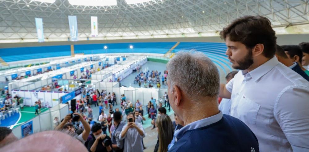 Ministro conhece o Mutirão de Consultas e Exames e parabeniza Bruno pela iniciativa