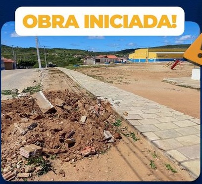 Prefeitura de Equador RN inicia os trabalhos de construção da Pista de Caminhada