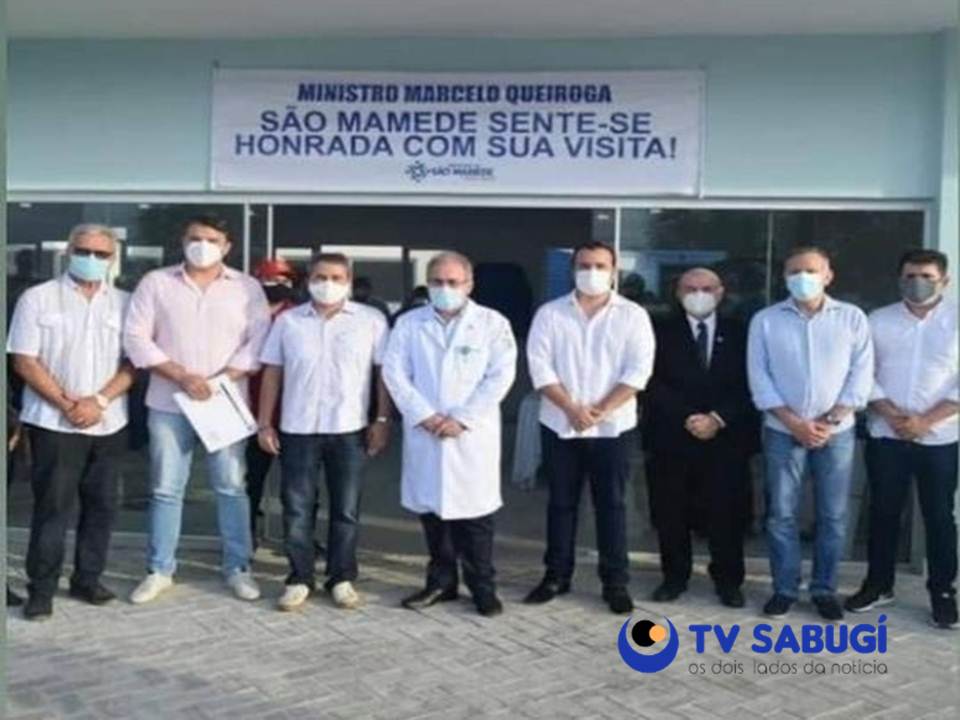 Ministro da Saúde inaugura UBS em São Mamede Paraíba