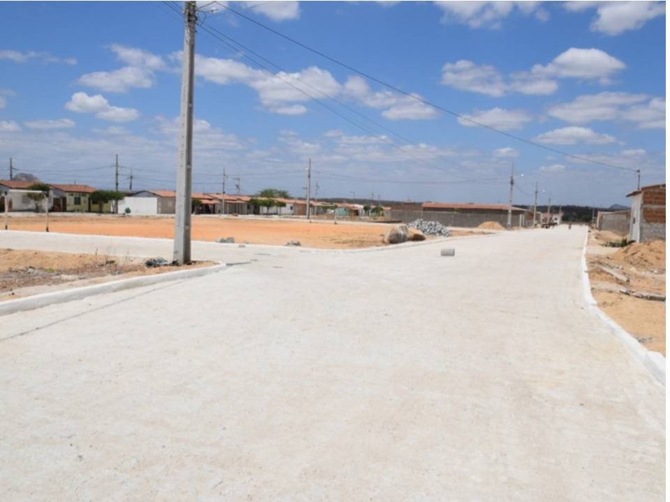 Prefeitura de São Mamede conclui obras no conjunto Alonso Alves