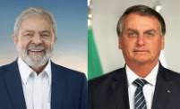 Ipec: Lula tem 54% dos votos válidos no 2º turno, e Bolsonaro, 46%