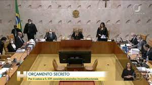 Supremo Tribunal Federal (STF) declara ‘orçamento secreto’ inconstitucional