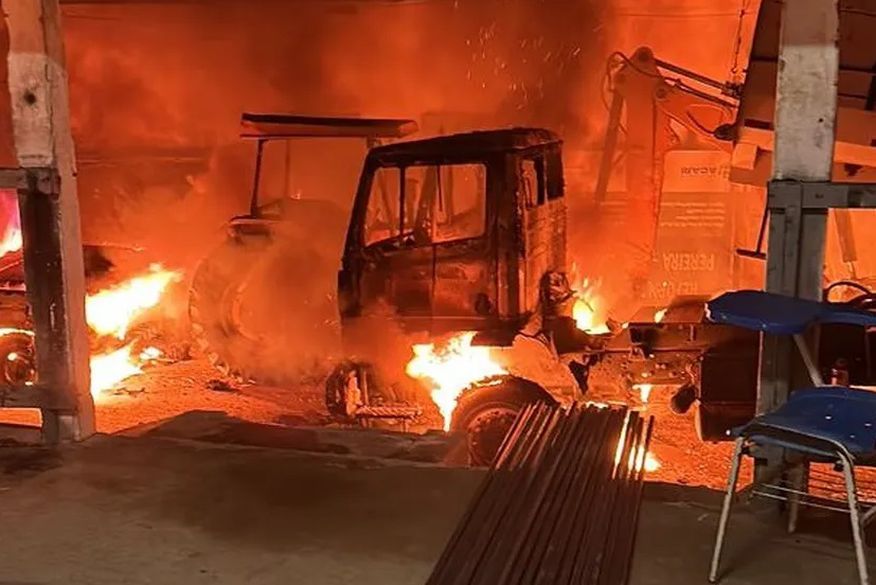 Bandidos implantam terror incendiando cidades do Rio Grande do Norte nesta Terça-feira 14.