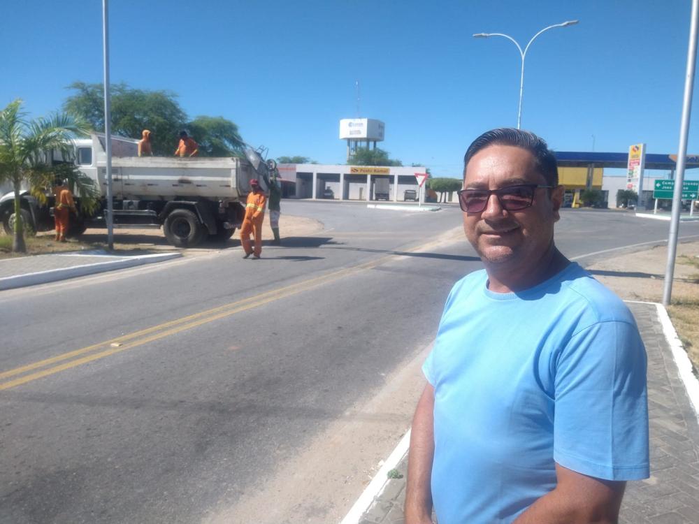 Secretaria de Infraestrutura de São Mamede intensifica trabalhos em todo município