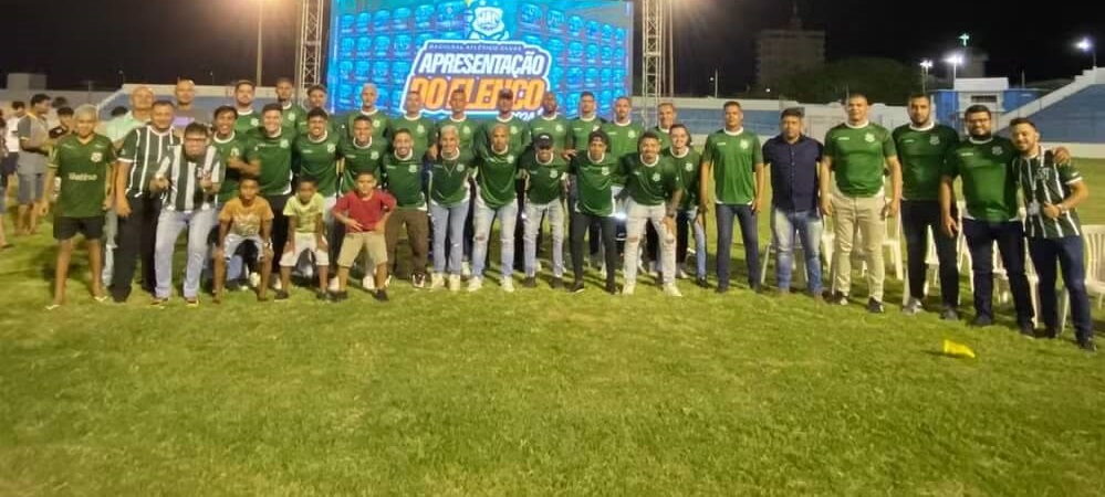 Nacional de Patos apresenta elenco que vai disputar o Campeonato Paraibano 2024