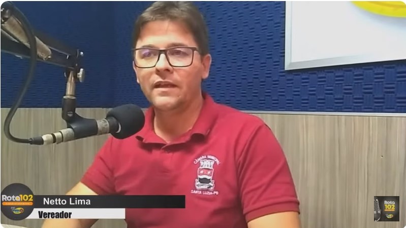 Presidente da Câmara Municipal de Santa Luzia, Netto Lima, anuncia concurso público para 2024