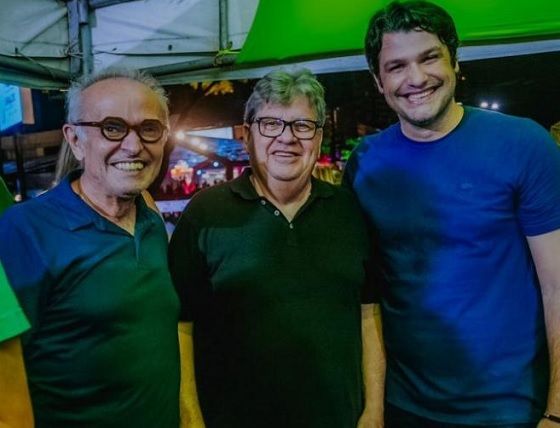Cícero Lucena e João Azevedo defendem nome de Léo Bezerra para continuar como vice em João Pessoa
