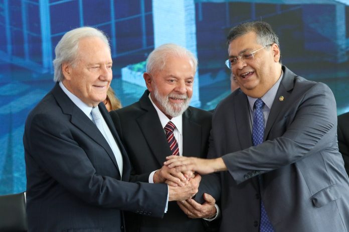  O Presidente Lula empossa Ricardo Lewandowski no Ministério da Justiça