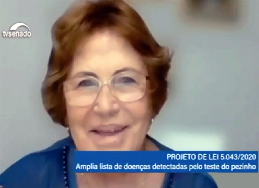Nilda defende sanção de PL que amplia rastreamento de doenças pelo teste do pezinho no âmbito do SUS