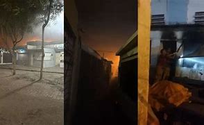 Princípio de incêndio é registrado no Mercado Público de Patos na noite desta terça (25)
