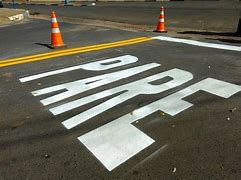 Prefeitura de São Mamede inicia sinalização horizontal de novas ruas asfaltada