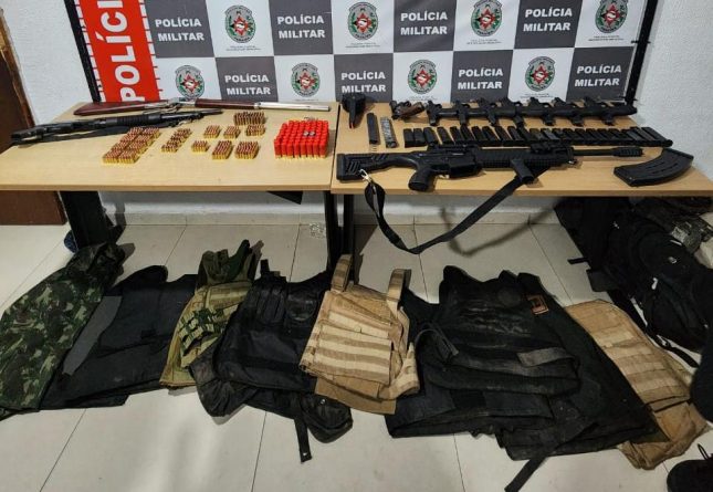 Polícia Militar apreende arsenal e destarticula grupo criminoso na Grande João Pessoa