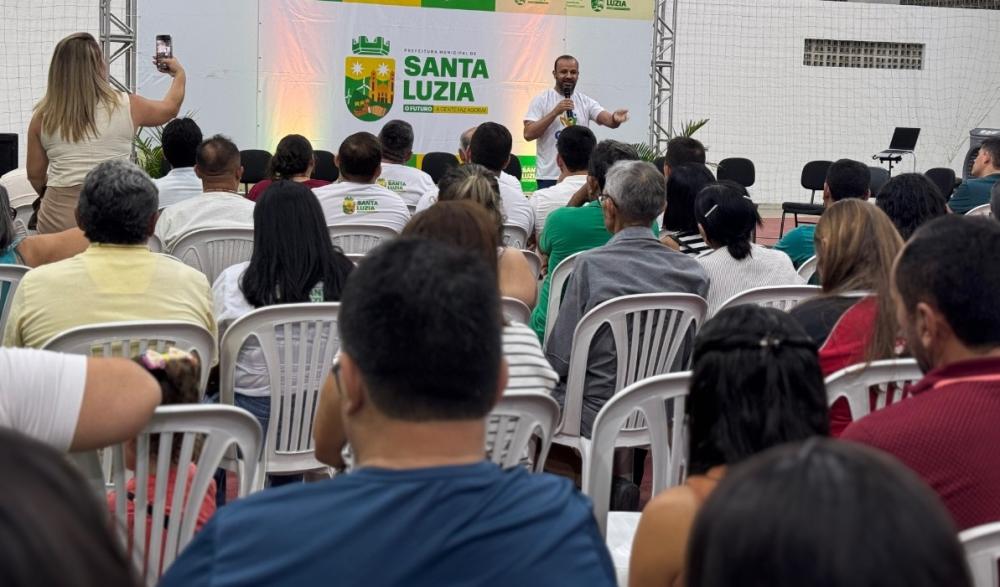 Santa Luzia faz história com 1ª audiência do Orçamento Democrático Municipal e população define prioridades para investimentos