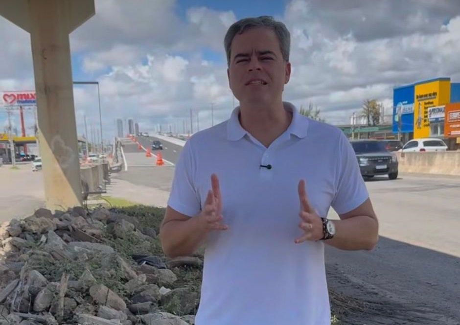 Deputado George Morais critica atraso em obra da BR-230 e inauguração de viaduto inacabado