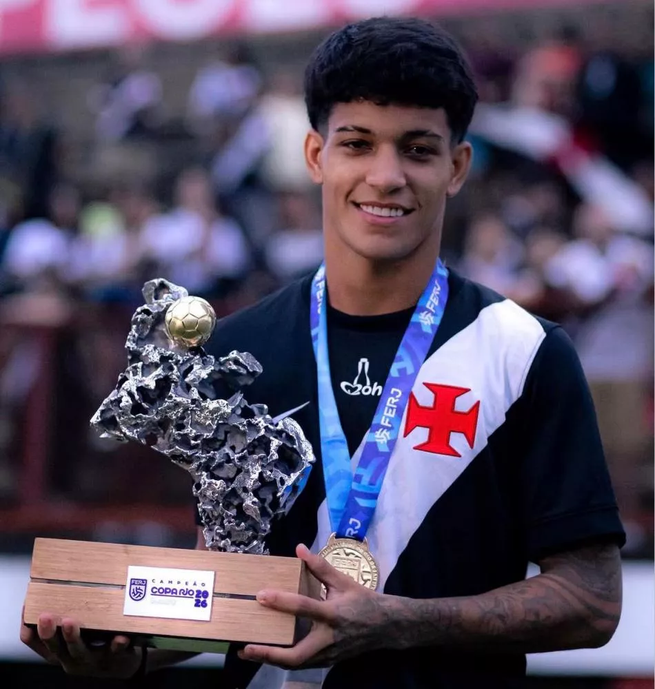 Patoense Luiz Lócio conquista título da Copa Rio Sub-20 pelo Vasco da Gama