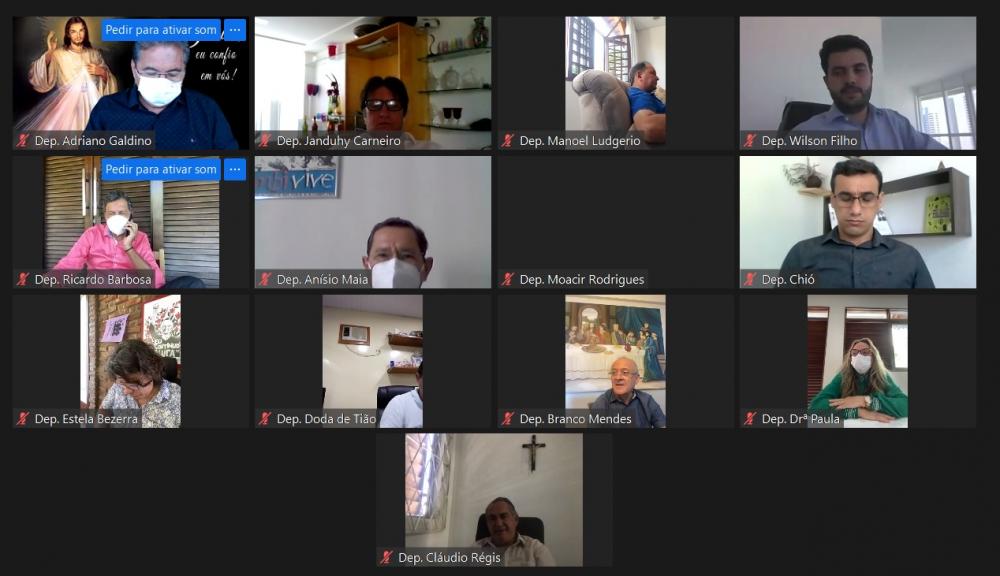 Assembleia Legislativa da Paraíba aprova 225 matérias na sessão desta terça