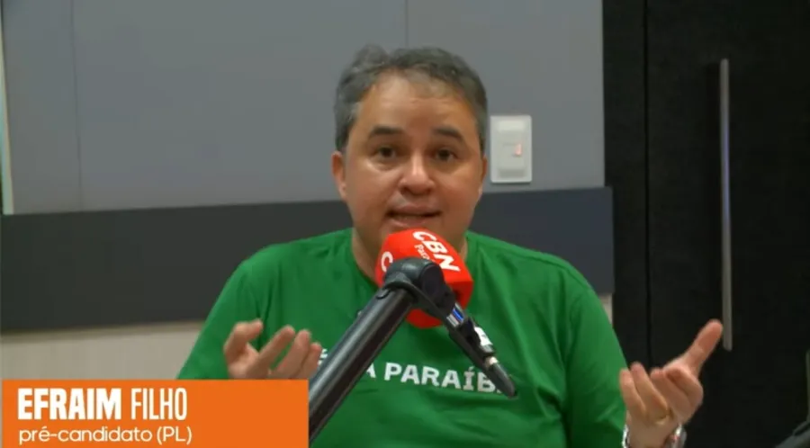 Na CBN: Efraim Filho defendeu redução do ICMS da Paraíba e justificou voto na PEC dos agentes de saúde
