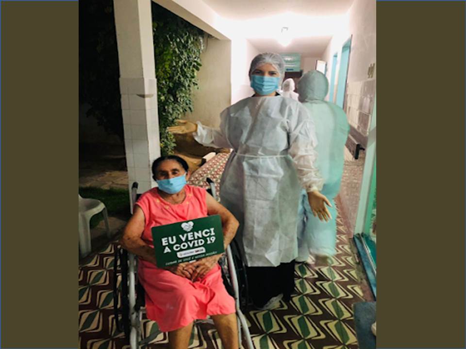 Idosa de 92 anos vence Covid-19 após tratamento em São Mamede - PB