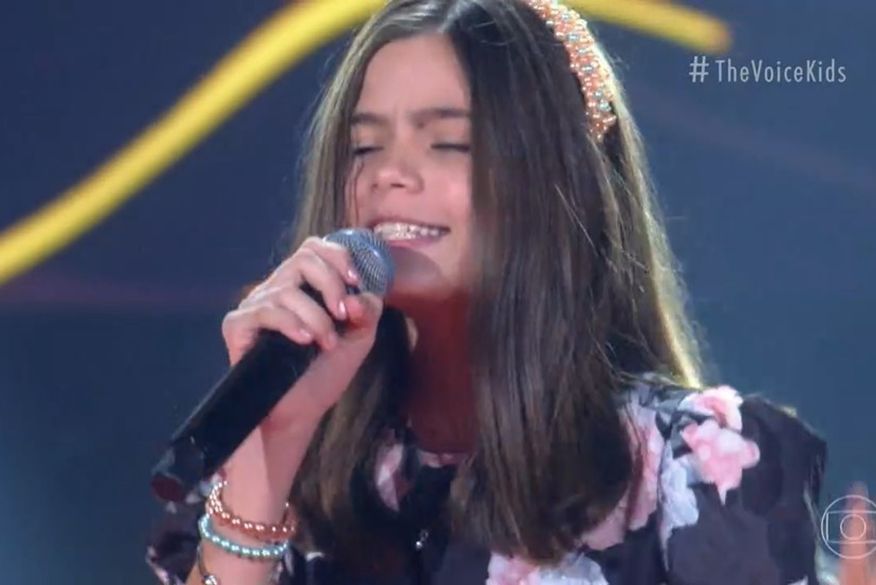 Paraibana encanta jurados do The Voic Kids e se classifica para a próxima fase