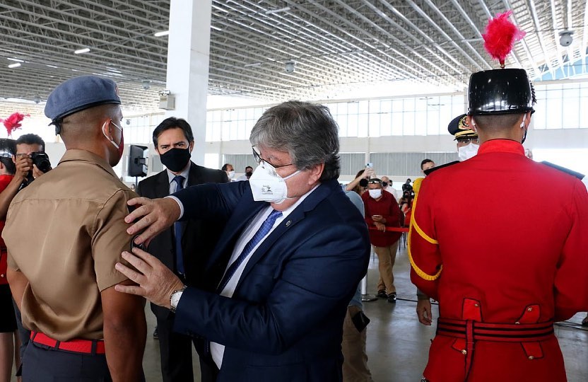 Governador participa da formatura de 568 Policiais nos quadros da Polícia Militar