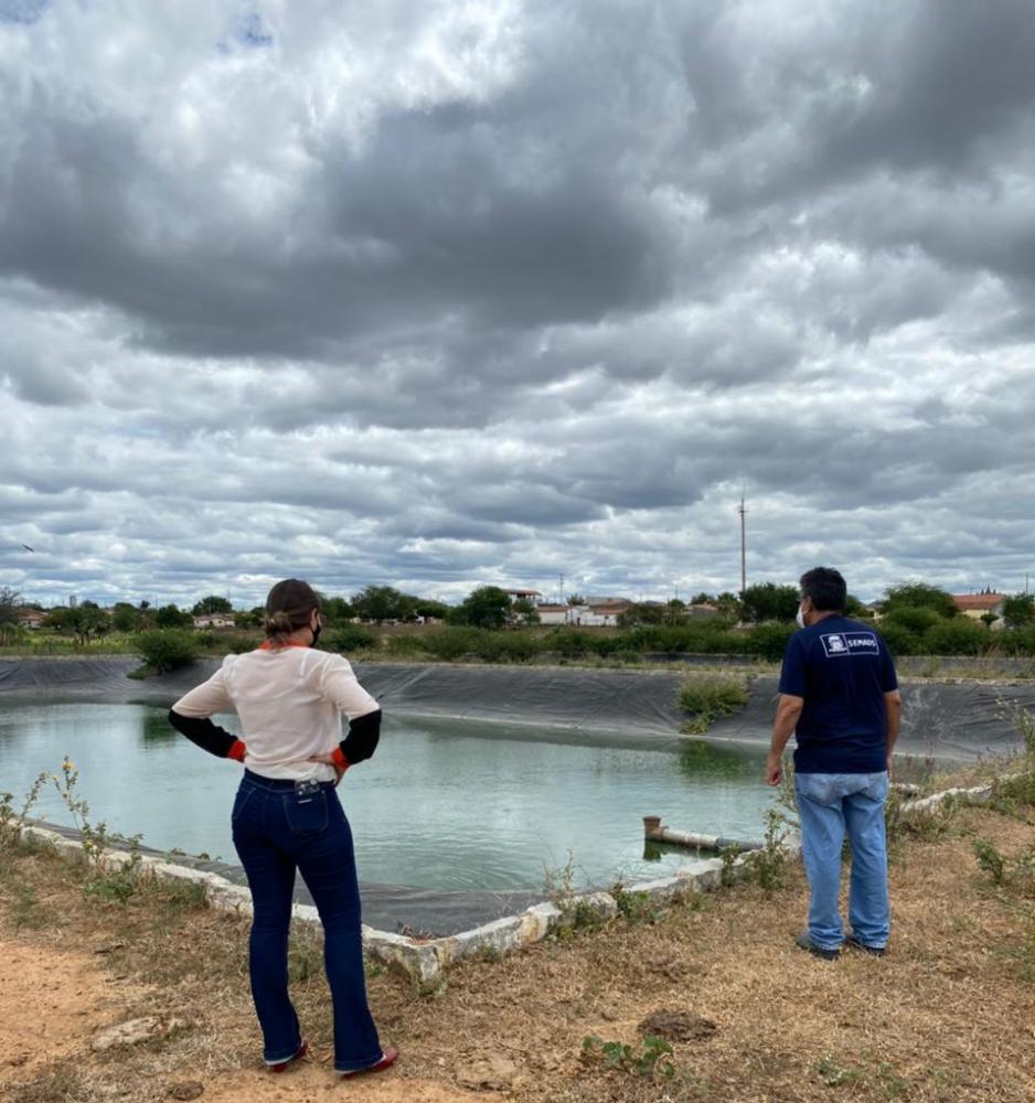 Secretaria de Meio ambiente de Patos estuda melhorias para o sistema de tratamento de esgotos em Santa Gertrudes